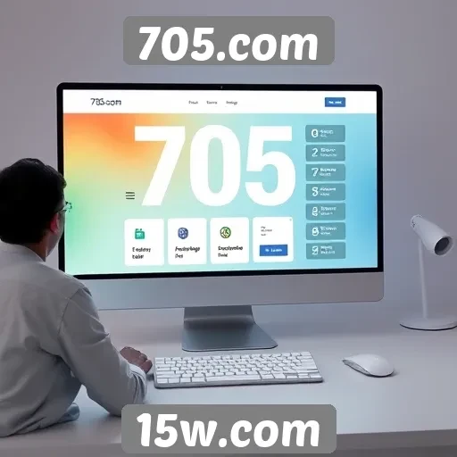 Exame da interface e usabilidade do site 705.com